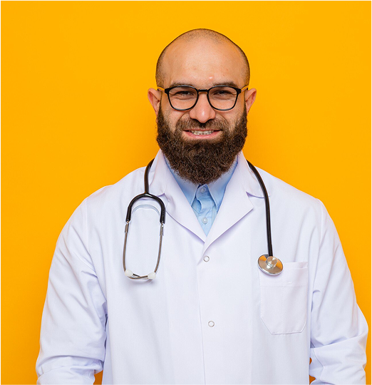 stock image of a healthcare professional
